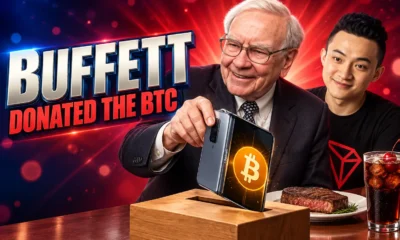 Justin Sun Warren Buffett lunch Bitcoin donated to GLIDE