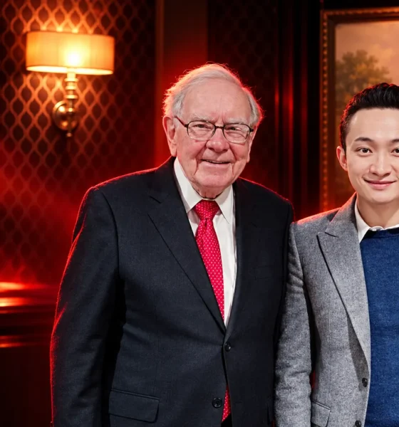 Justin Sun Buffett $4567888 Omaha charity dinner